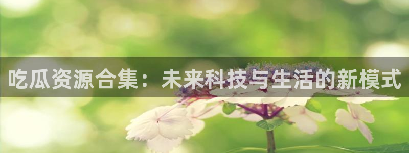 今日吃瓜必吃大瓜：吃瓜资源合集：未来科技与生活的新模式
